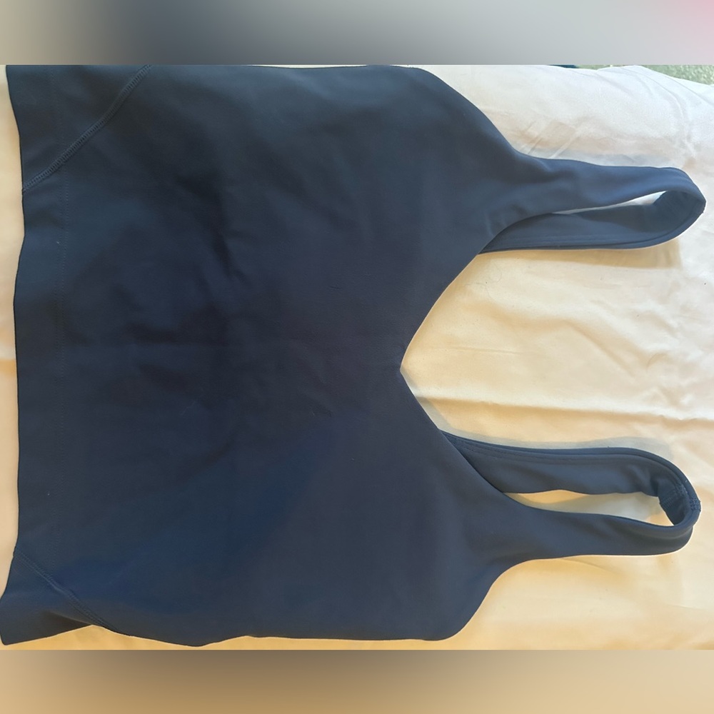dark blue lululemon align tank